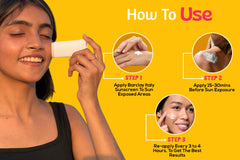 Sunscreen SPF 60++++ UVA & UVB Rays Protection