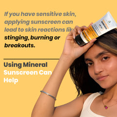 100% Mineral Sunscreen SPF 50+ Oil-Free, Matte, No White Cast