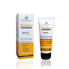 100% Mineral Sunscreen SPF 50+ Oil-Free, Matte, No White Cast