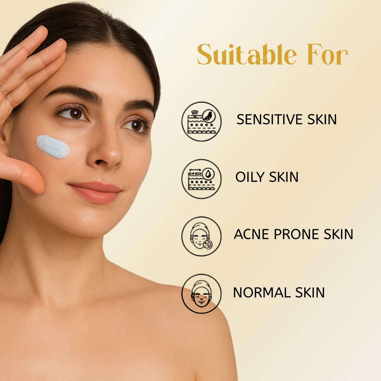 Mineral Sunscreen SPF 50+ Oil-Free, Matte, No White Cast