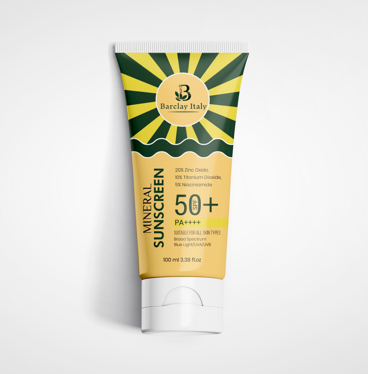 Mineral Sunscreen SPF 50+ Oil-Free, Matte, No White Cast