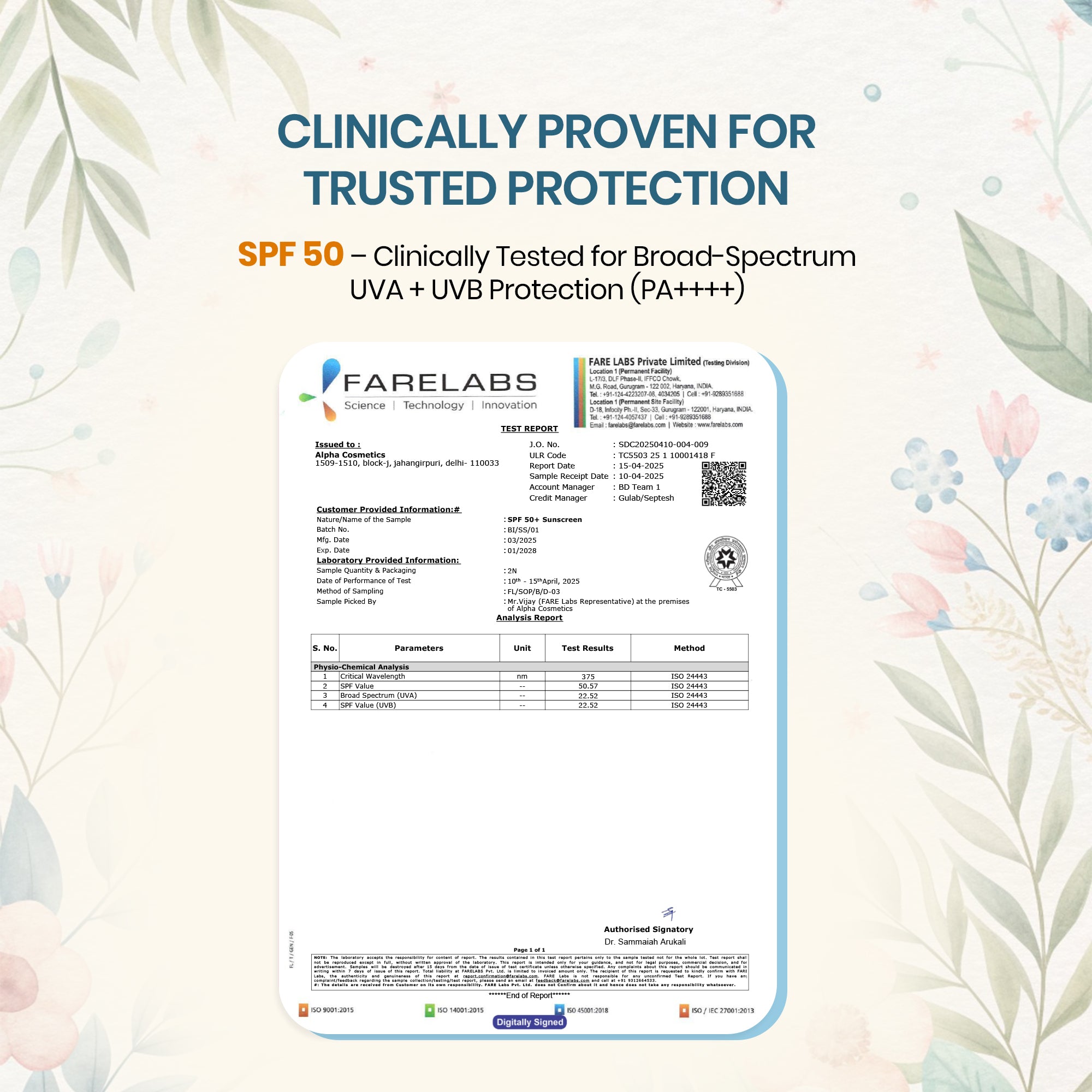 Barclay Italy Clinically Lab Test 